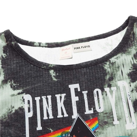 NWT Pink Floyd tank top tie dye dark side of the moon size XL concert tee - Picture 2 of 4